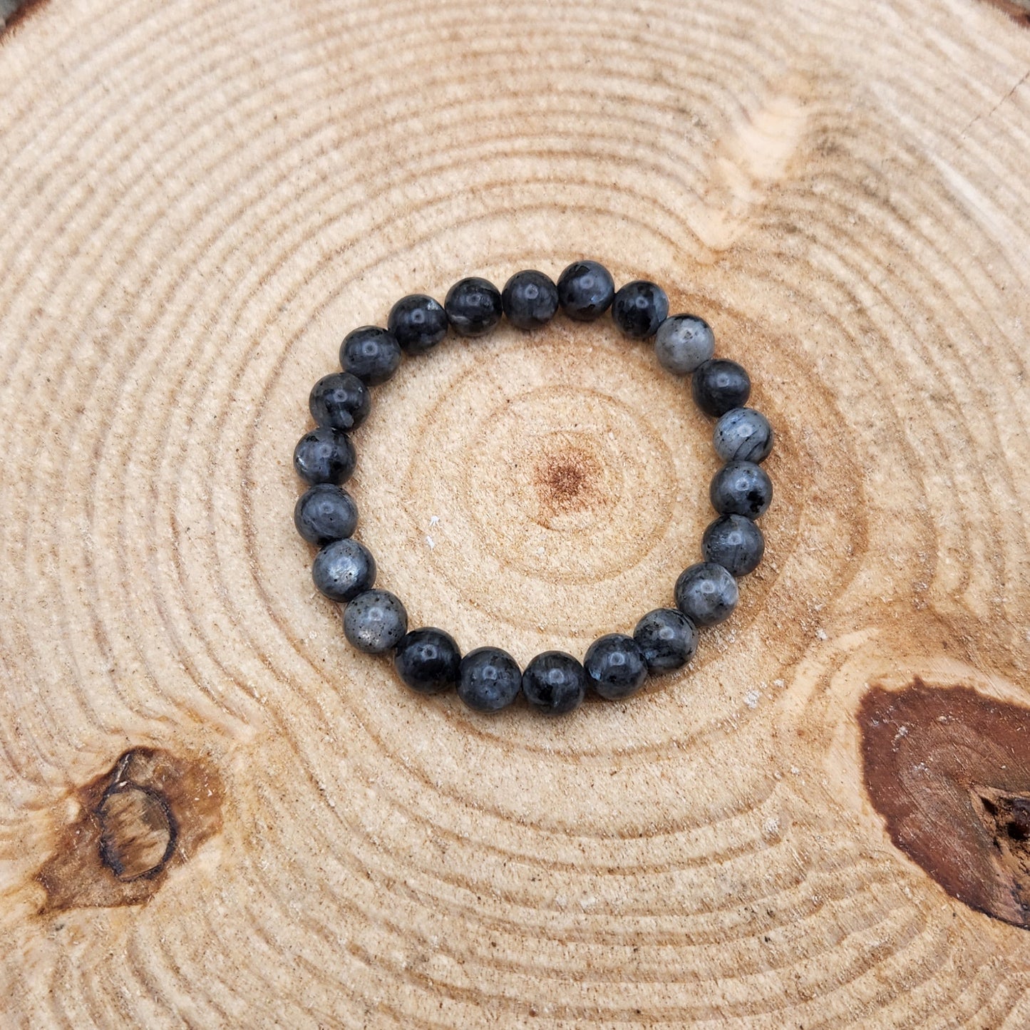 Larvikite Bracelet 8mm
