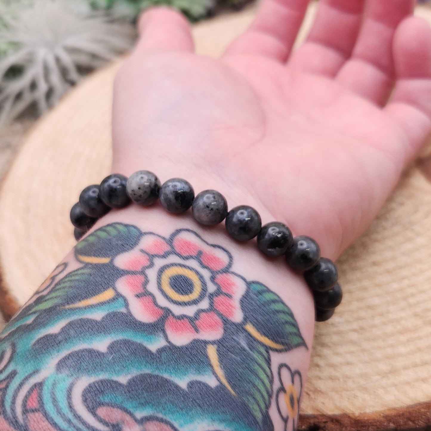 Larvikite Bracelet 8mm
