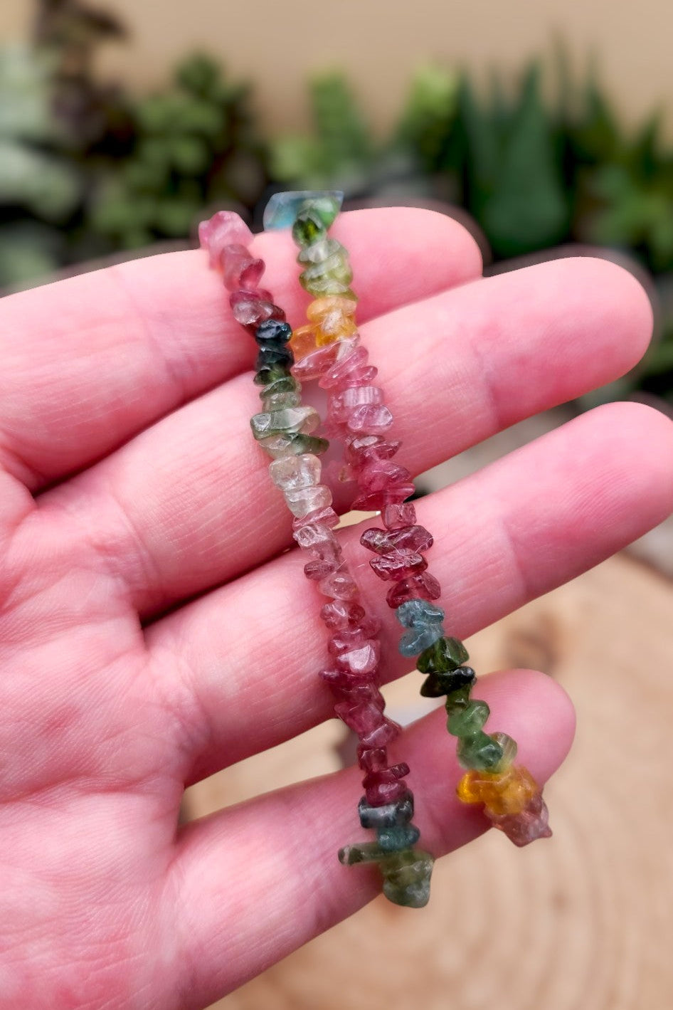 Rainbow Tourmaline Bracelet - Gem Quality