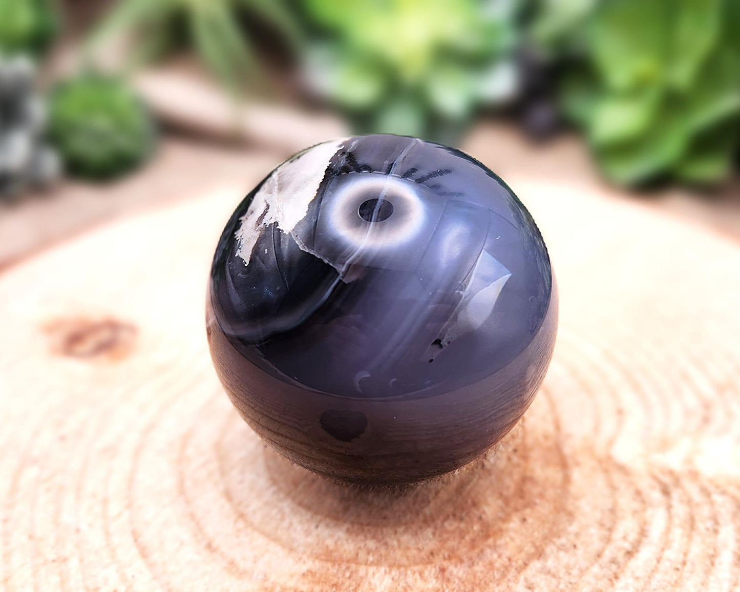Volcanic Agate Sphere