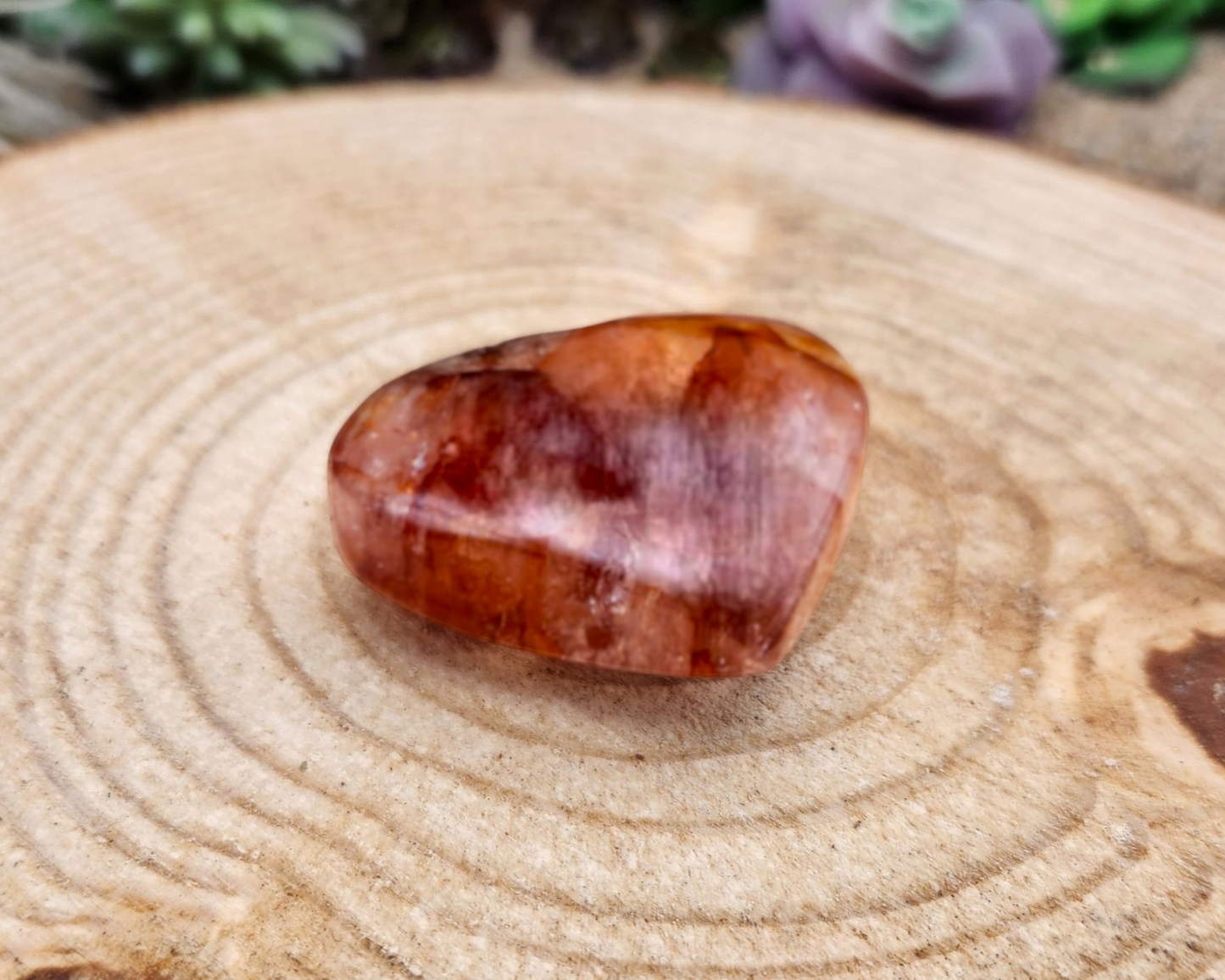 Fire Quartz Heart
