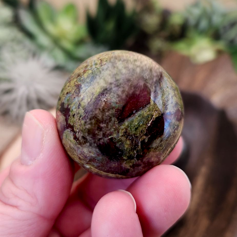 Dragons Blood Jasper Sphere