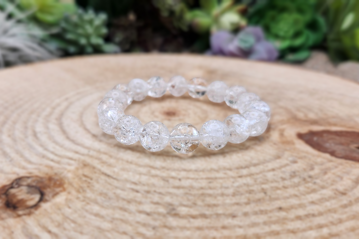 Crackle Quartz Bracelet (8mm/10mm)
