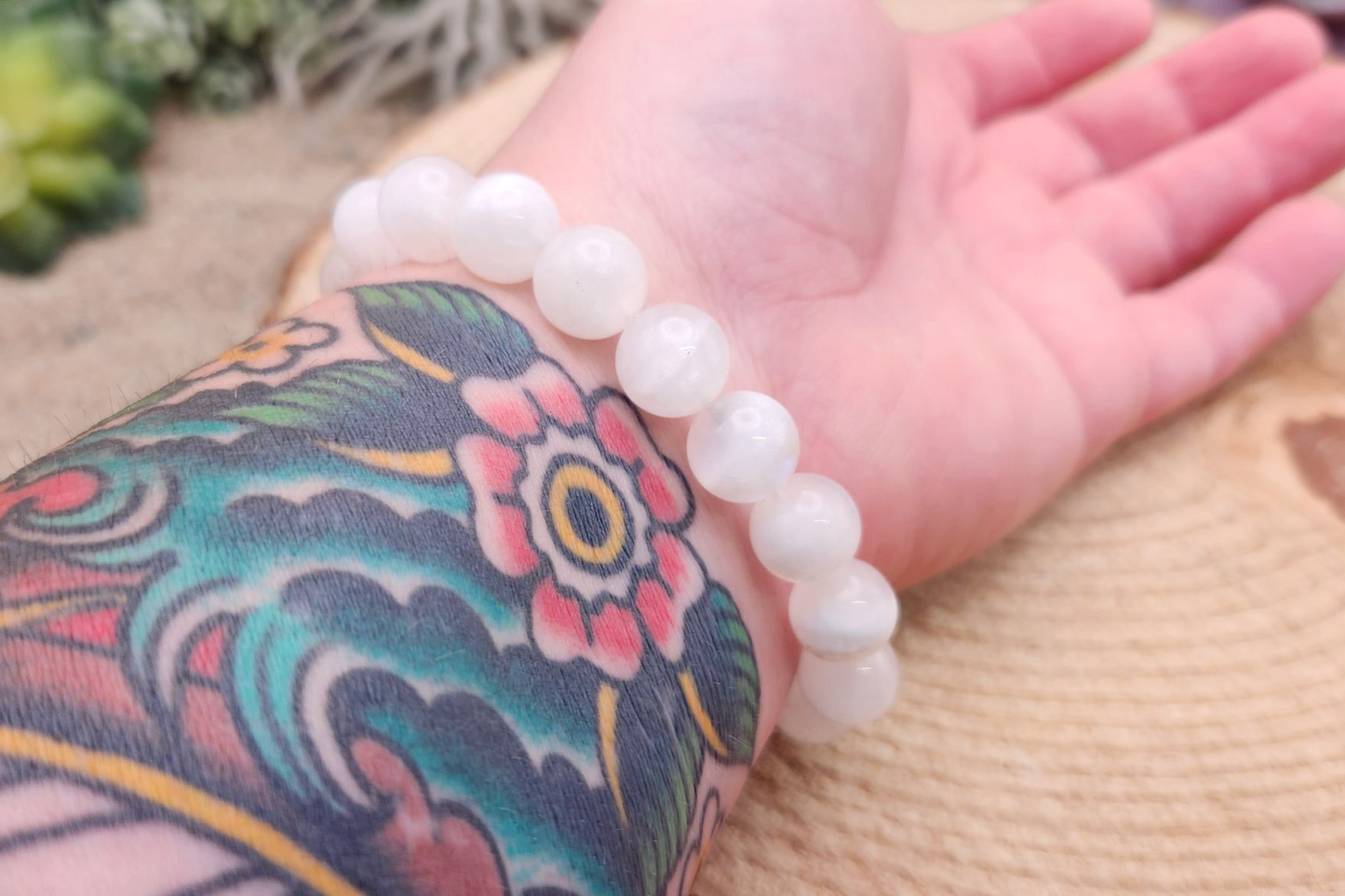 Moonstone Bracelet 8mm/10mm