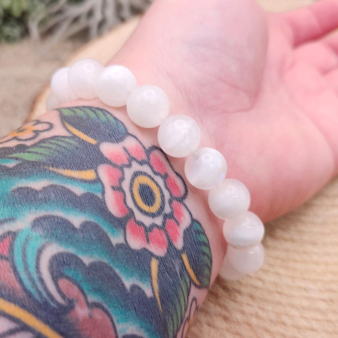 Moonstone Bracelet 8mm/10mm