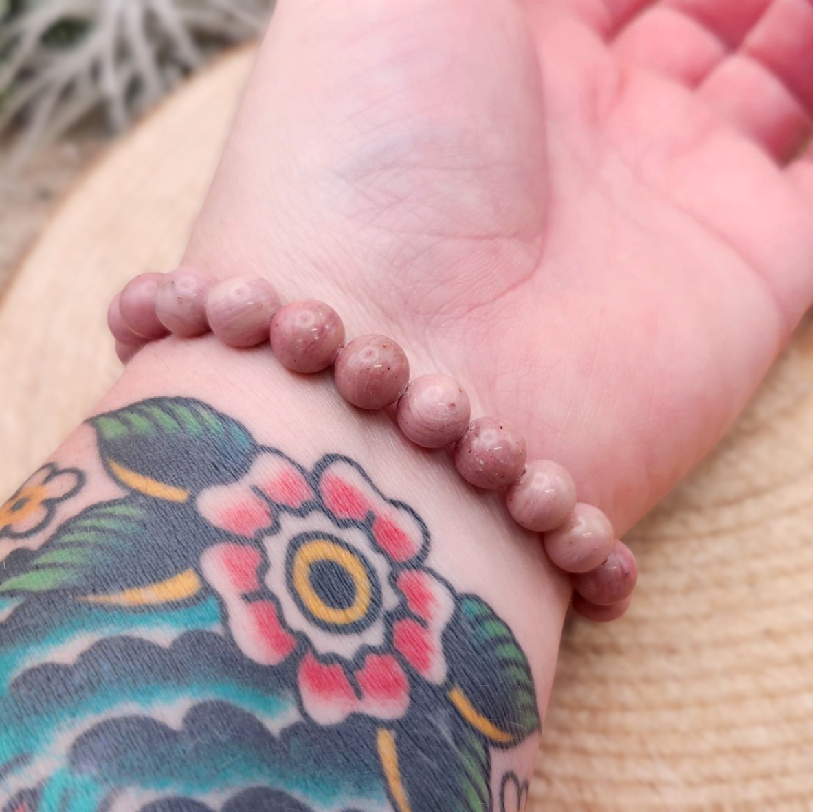 Rhodonite Bracelet 8mm