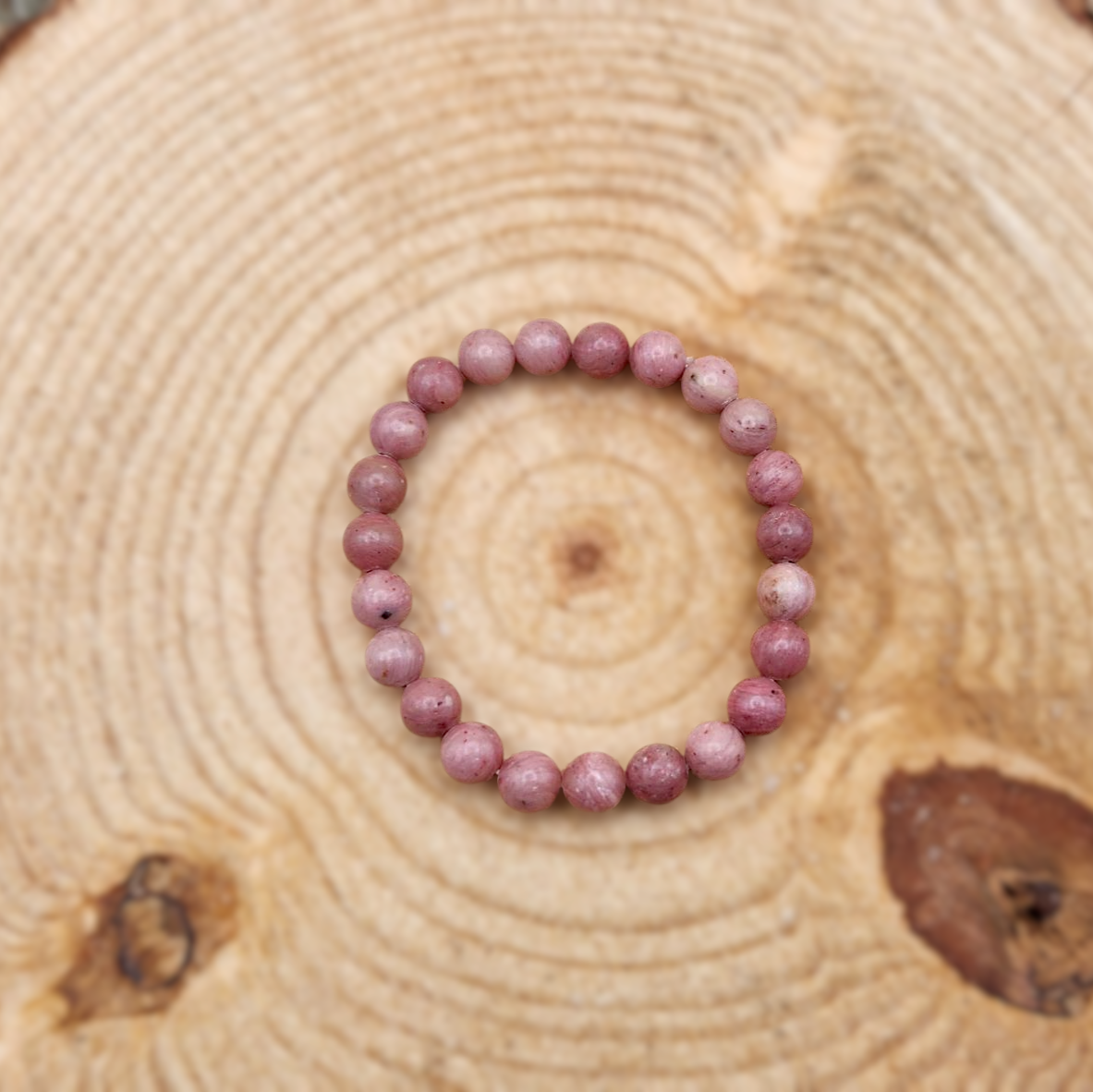 Rhodonite Bracelet 8mm