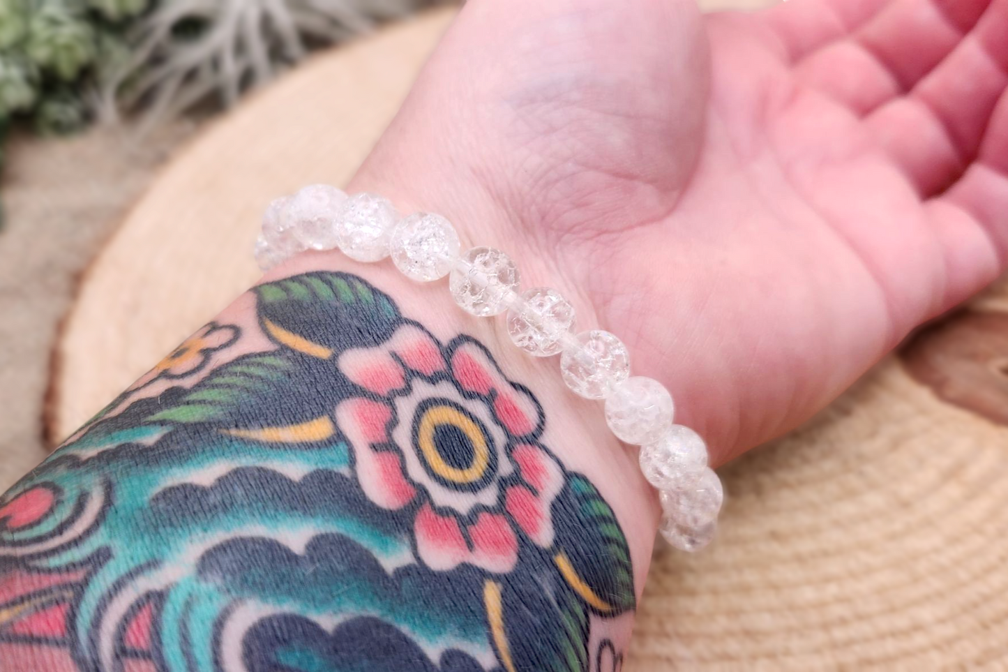 Crackle Quartz Bracelet (8mm/10mm)