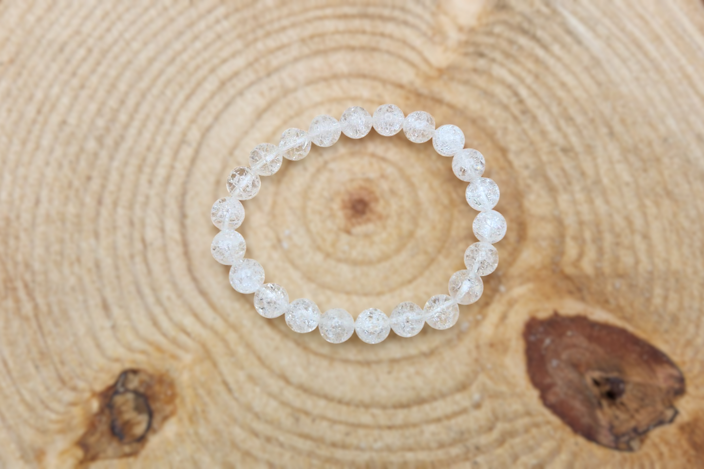 Crackle Quartz Bracelet (8mm/10mm)