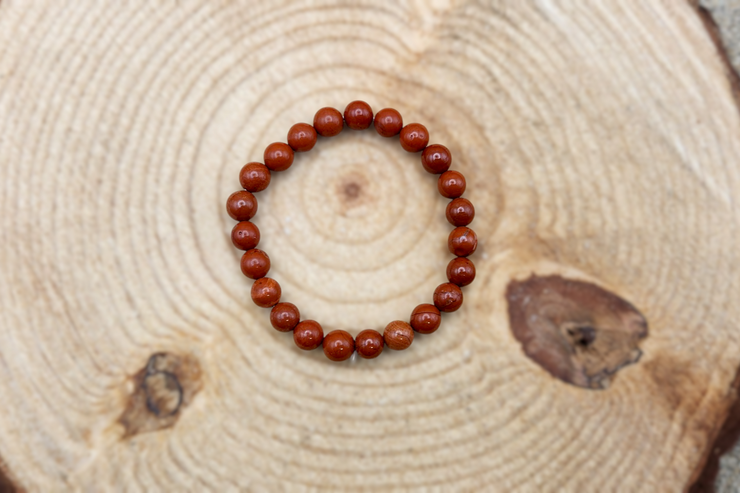 Red Jasper Bracelet (8mm)