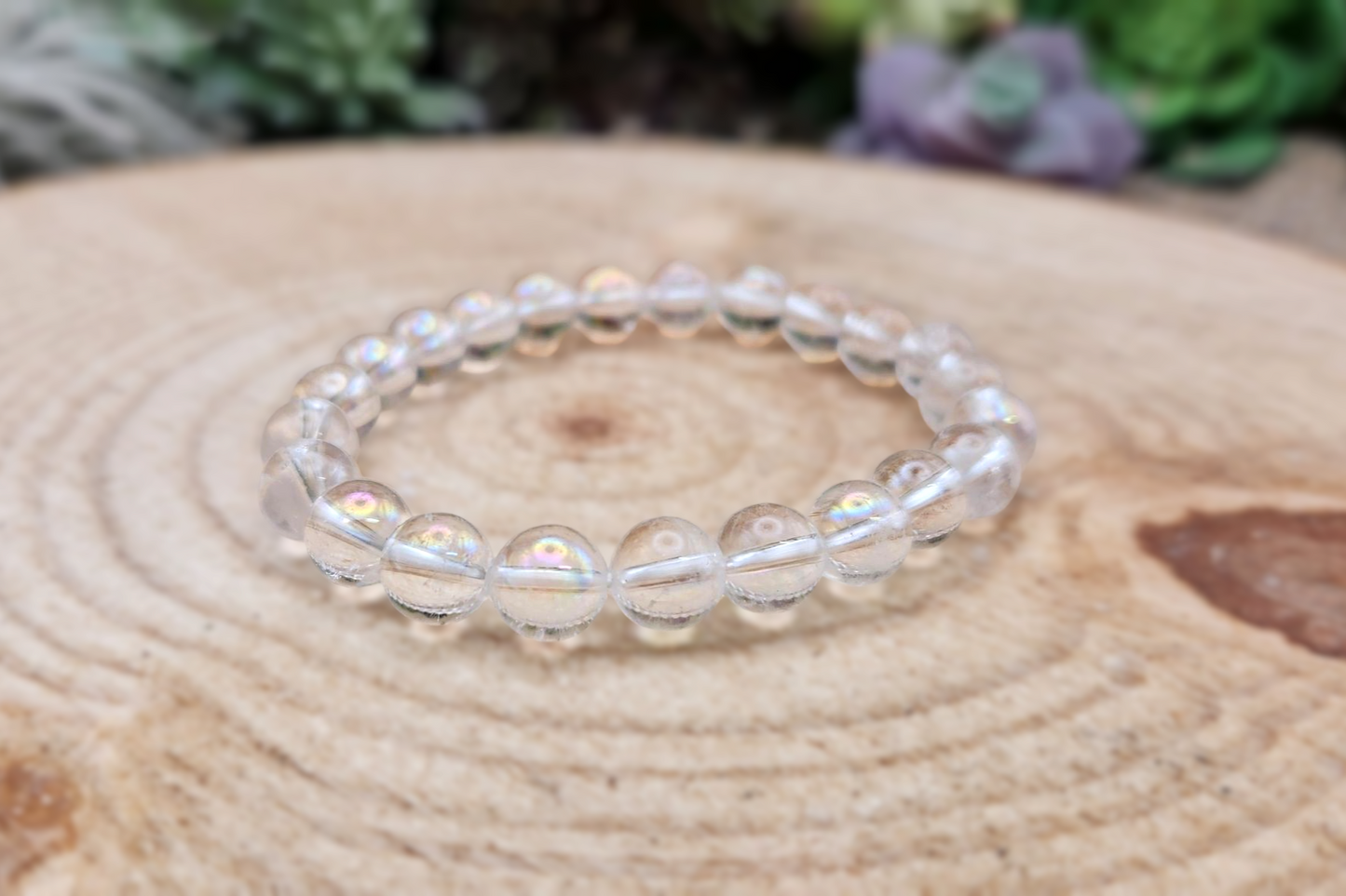 Angel Aura Quartz Bracelet (8mm)