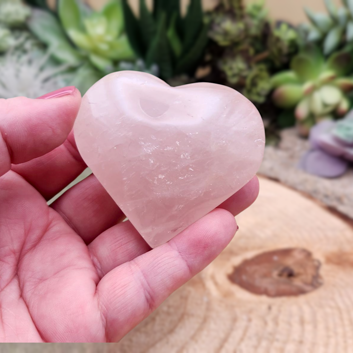 Large Rose Quartz Heart