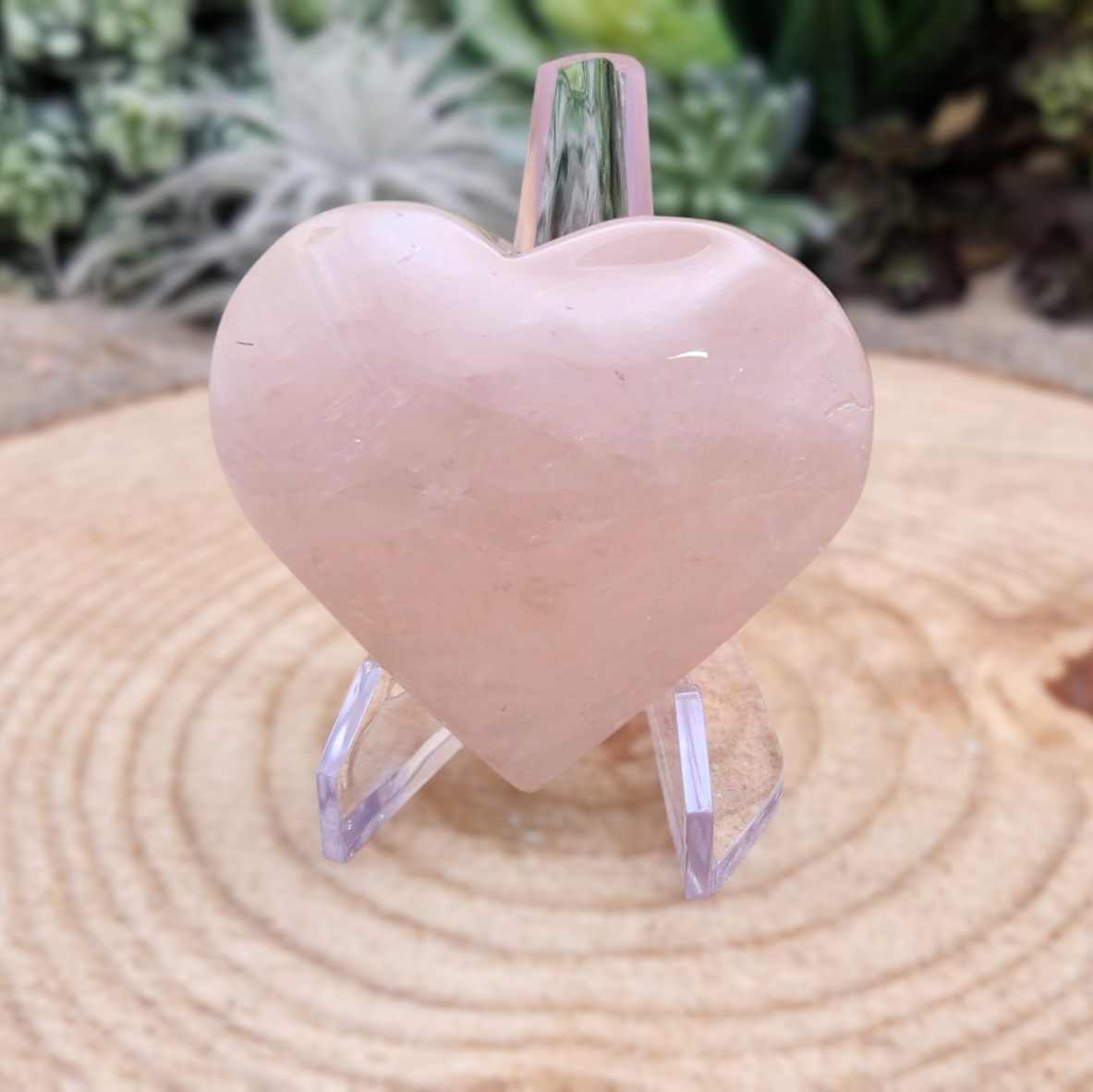 Large Rose Quartz Heart