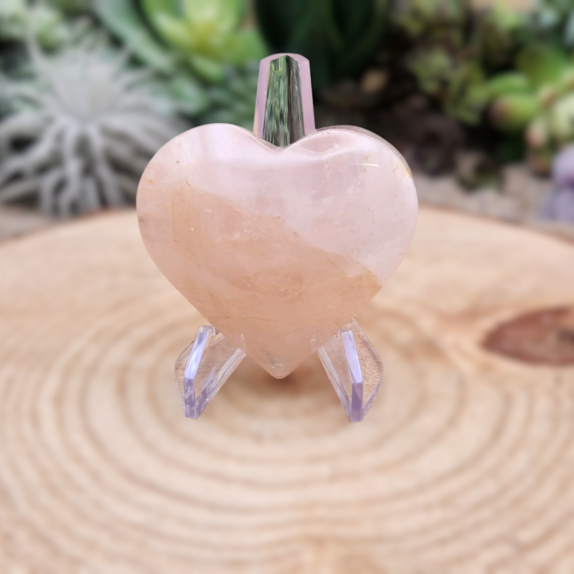 Large Rose Quartz Heart
