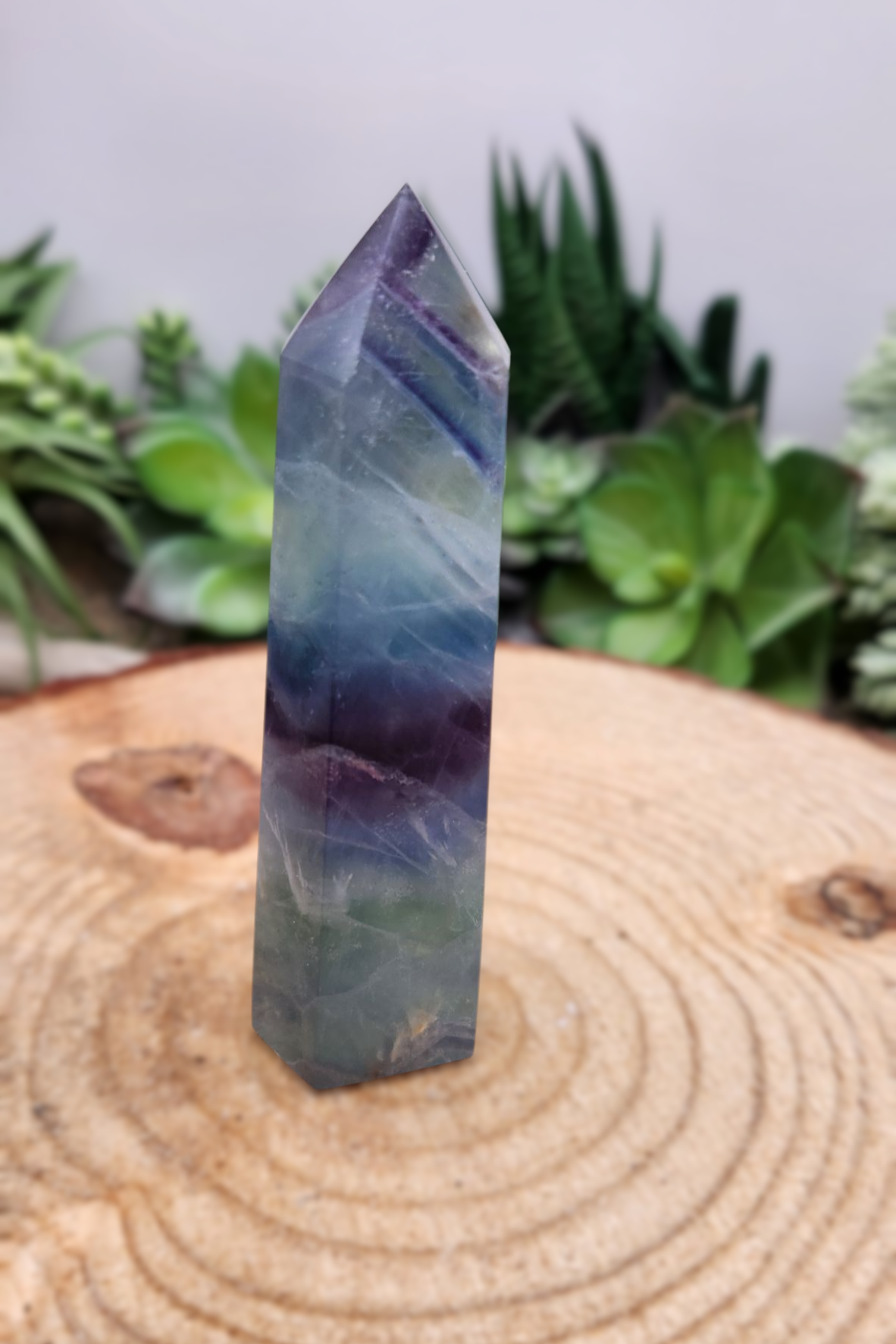 Rainbow Fluorite Tower