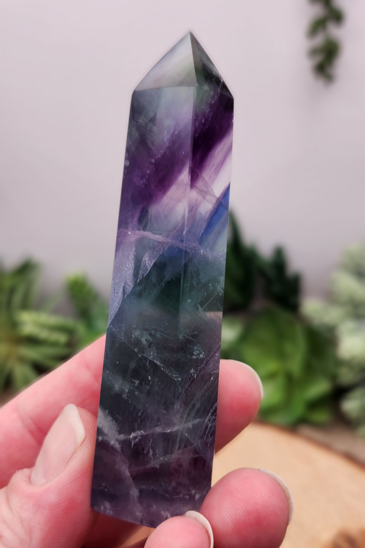Rainbow Fluorite Tower