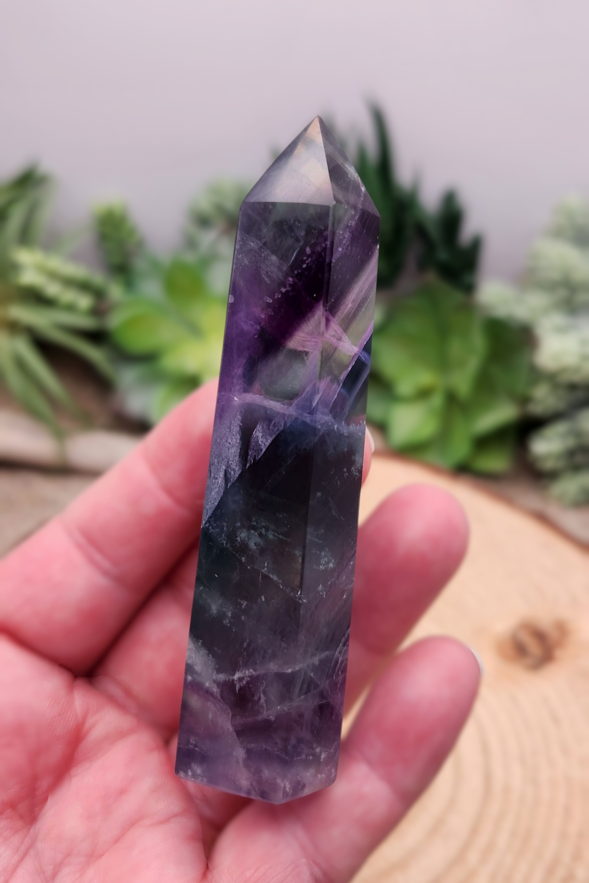 Rainbow Fluorite Tower