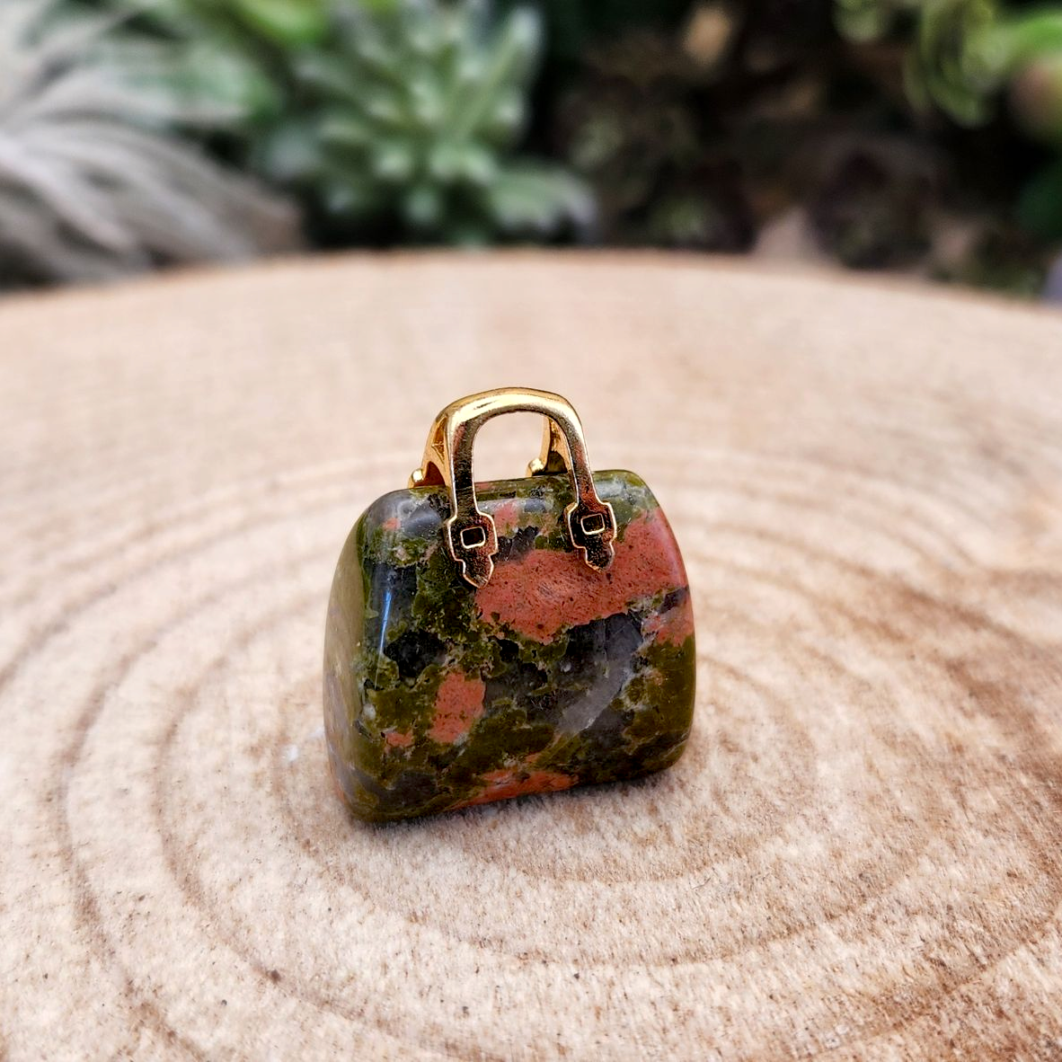 Gemstone Handbag Pendants