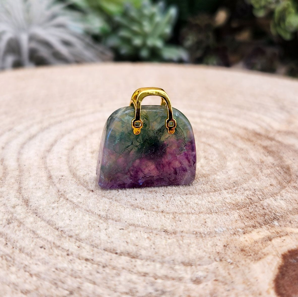 Gemstone Handbag Pendants