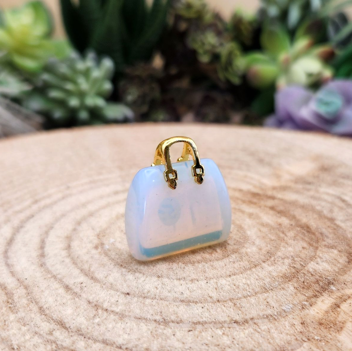 Gemstone Handbag Pendants