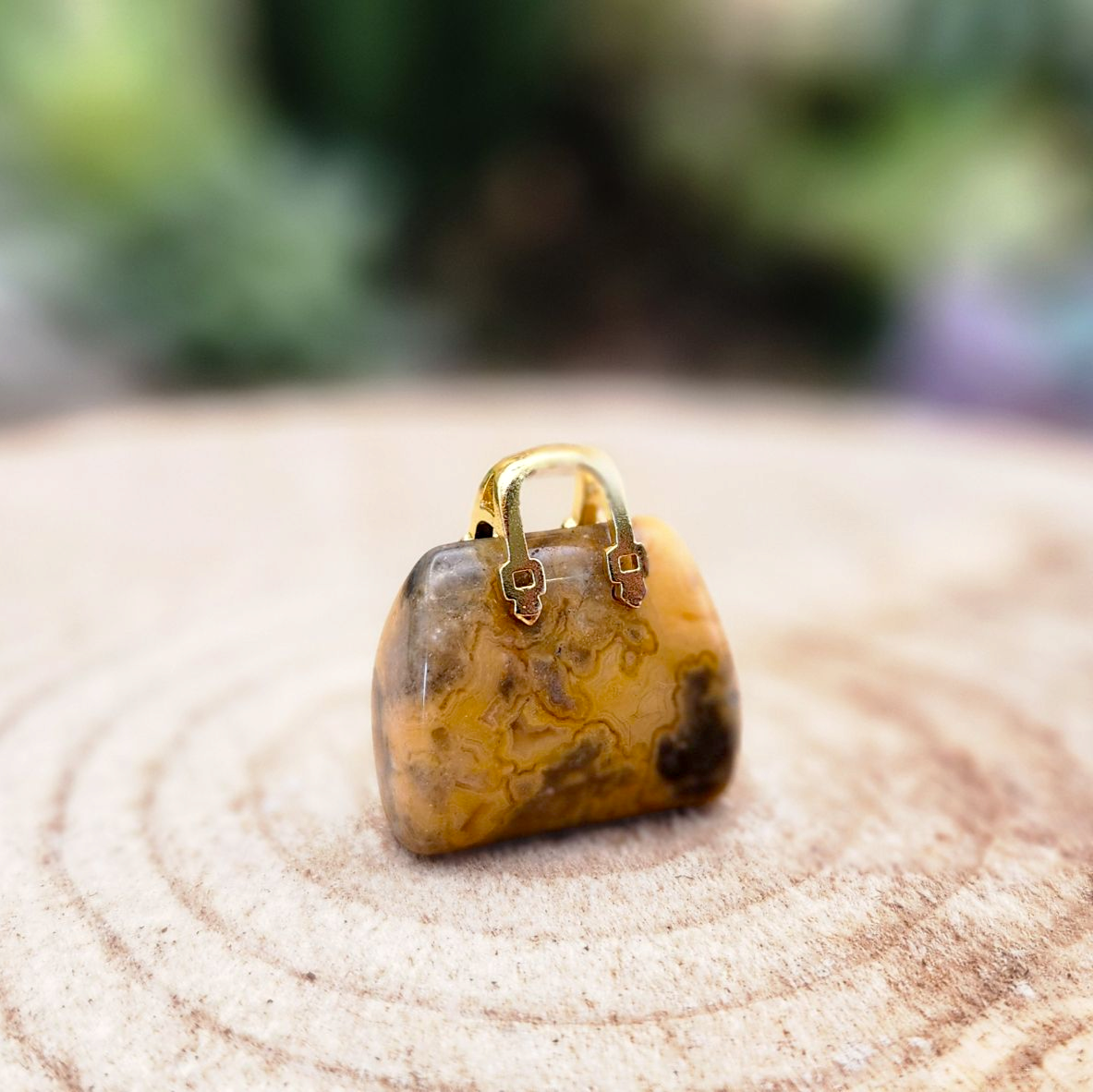 Gemstone Handbag Pendants