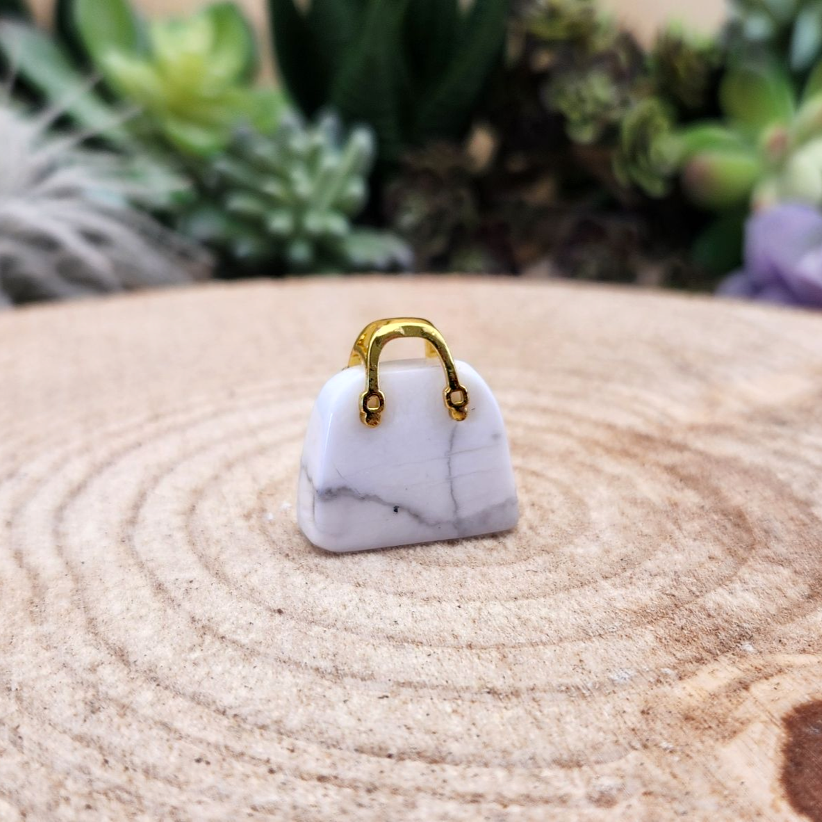 Gemstone Handbag Pendants