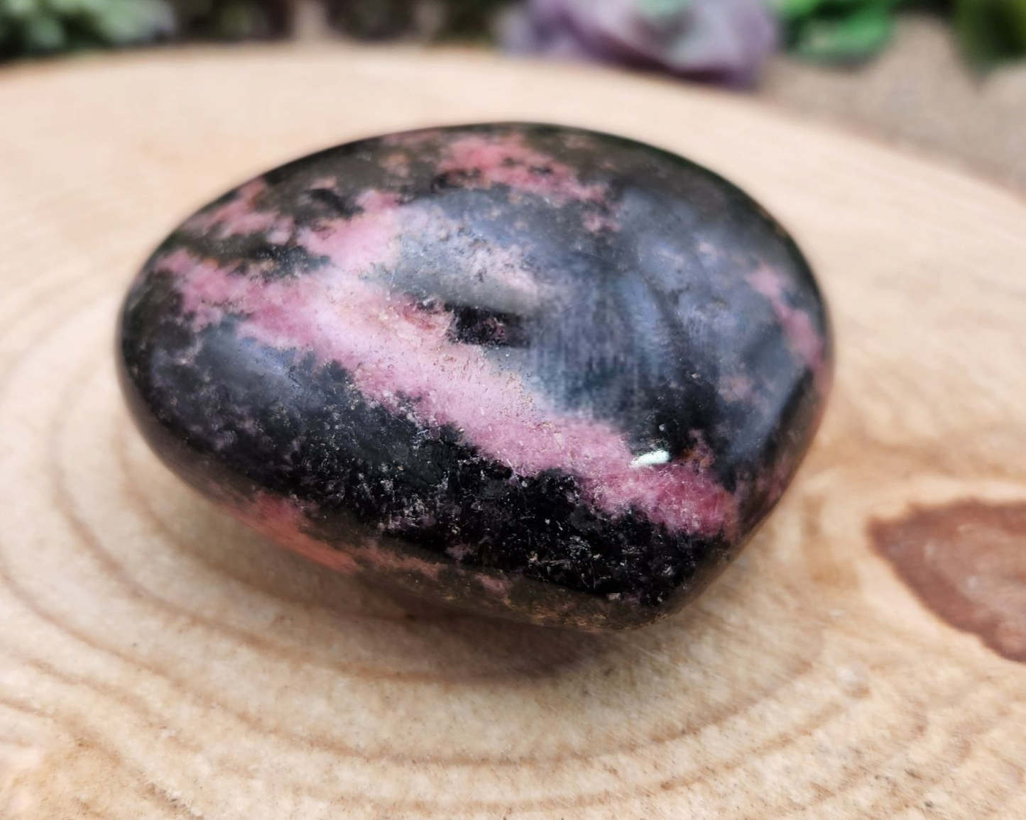 Rhodonite Heart