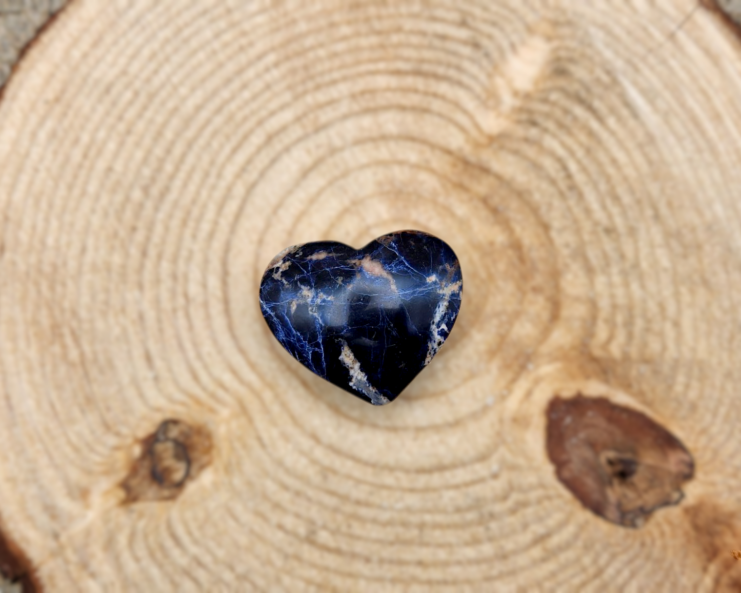 Sodalite Heart