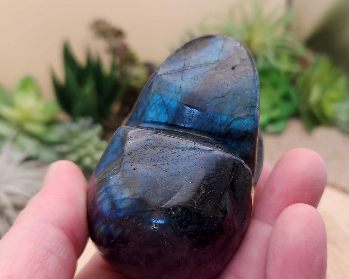 Labradorite Skull
