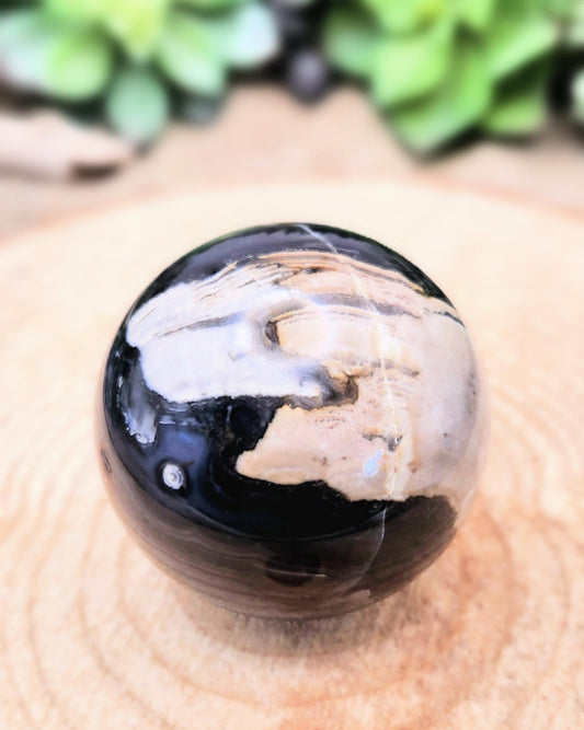 Volcanic Agate Sphere