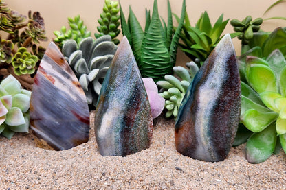 Ocean Jasper Free Form Flame