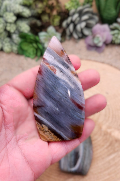 Ocean Jasper Free Form Flame