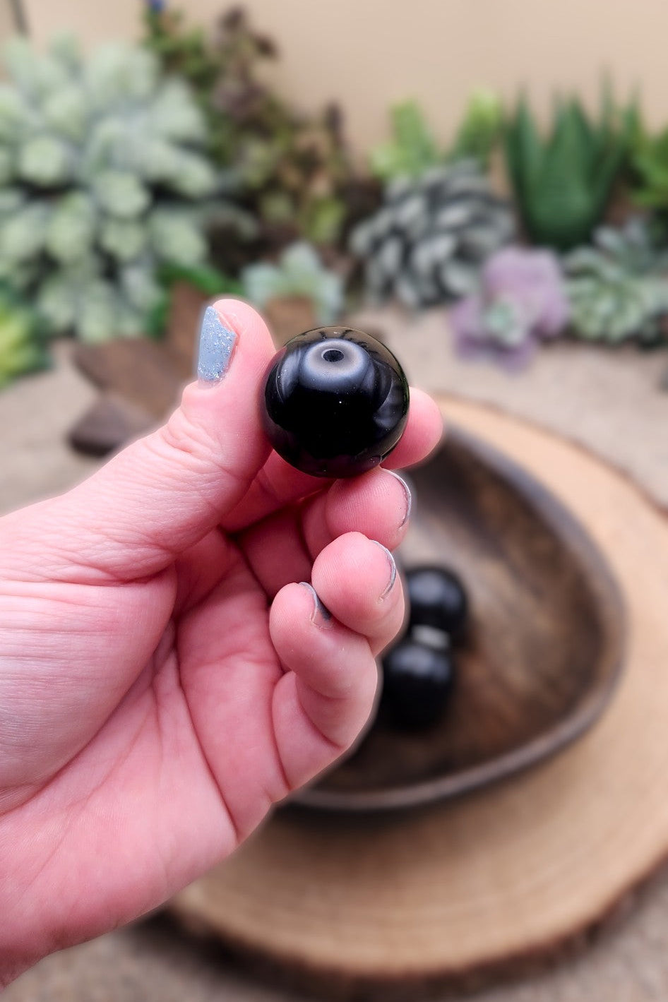 Obsidian Mini Spheres