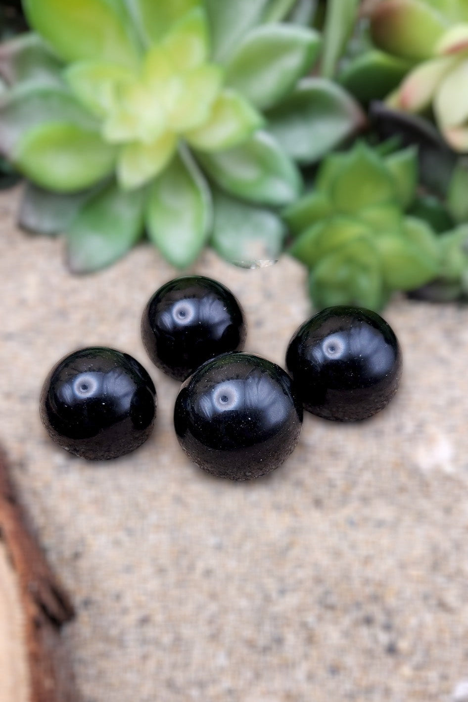 Obsidian Mini Spheres