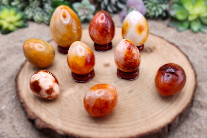 Carnelian Crystal Eggs