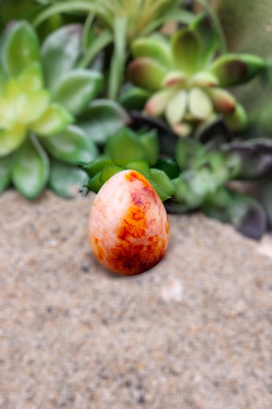 Carnelian Crystal Eggs