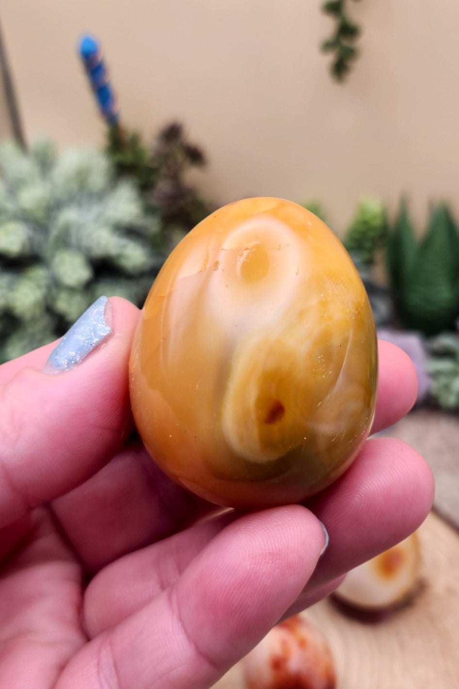 Carnelian Crystal Eggs
