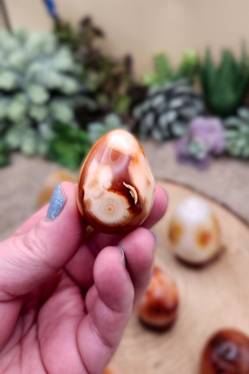 Carnelian Crystal Eggs
