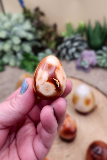 Carnelian Crystal Eggs