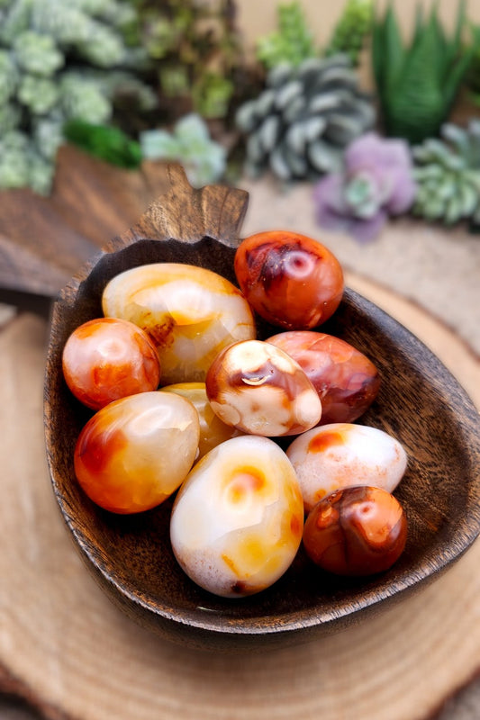 Carnelian Crystal Eggs