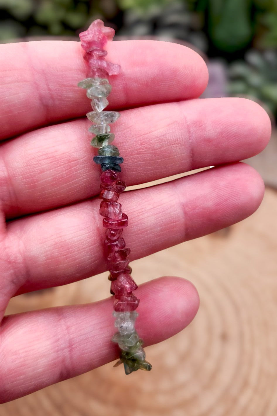 Rainbow Tourmaline Bracelet - Gem Quality