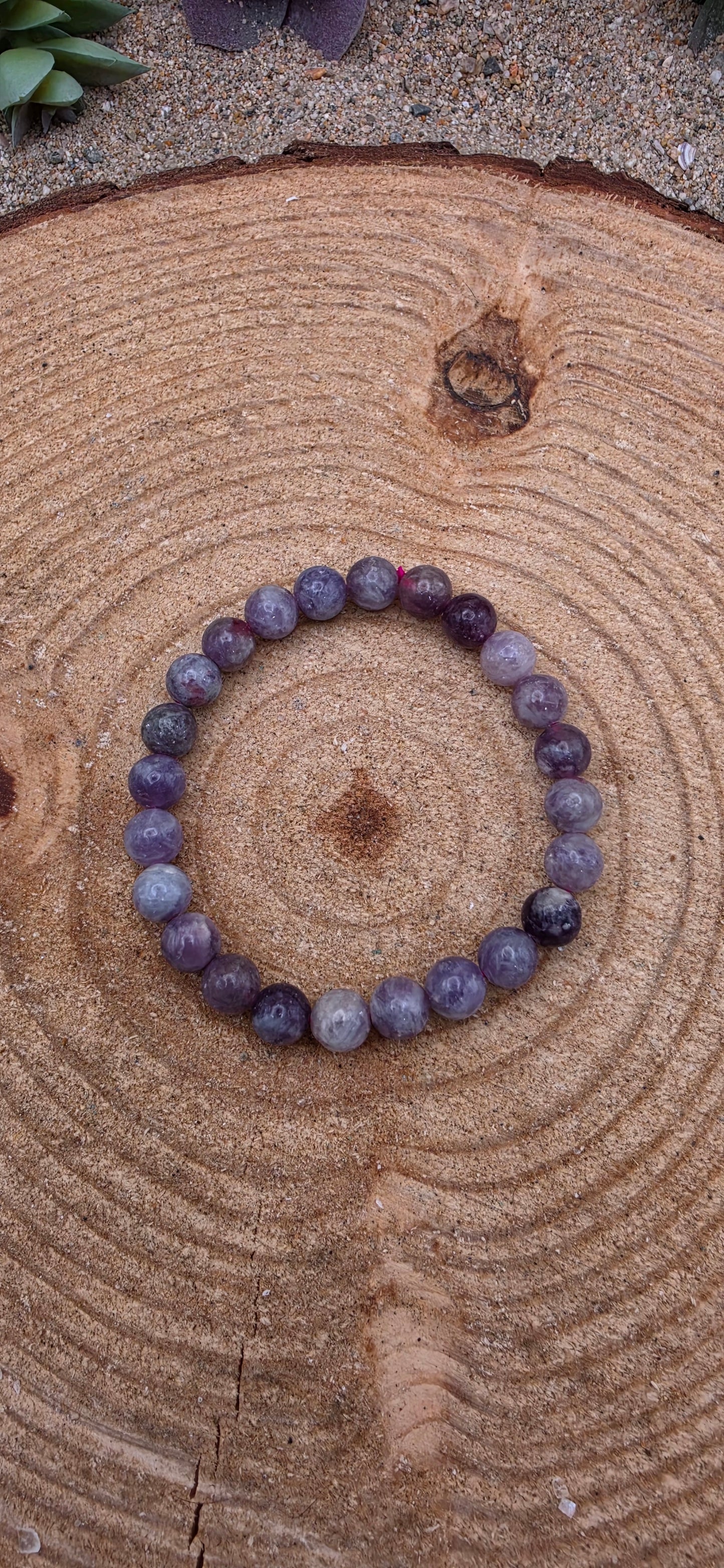 Unicorn Stone Bracelet (8mm)