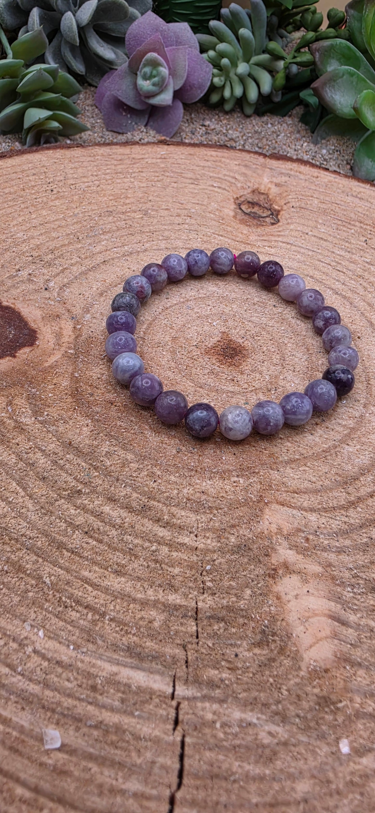Unicorn Stone Bracelet (8mm)