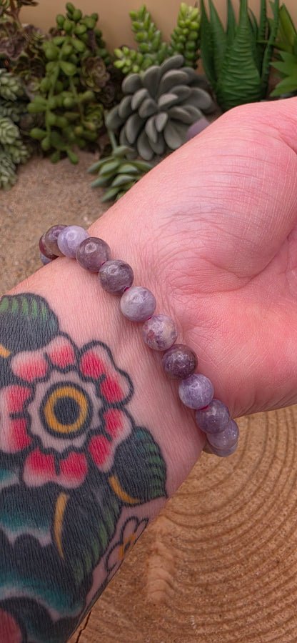 Unicorn Stone Bracelet (8mm)