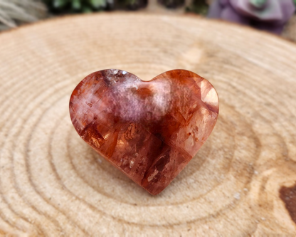 Fire Quartz Heart