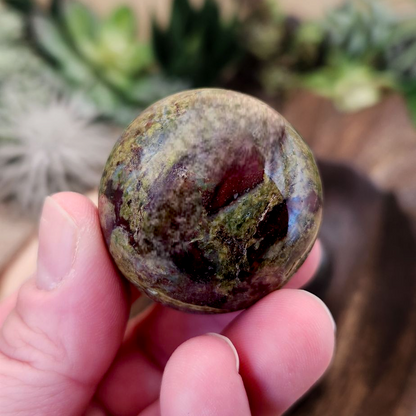 Dragons Blood Jasper Sphere