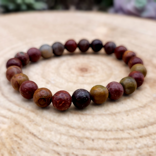 Picasso Jasper Bracelet 8mm