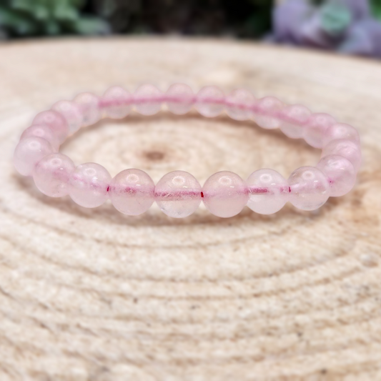 Rose Quartz Bracelet 8mm