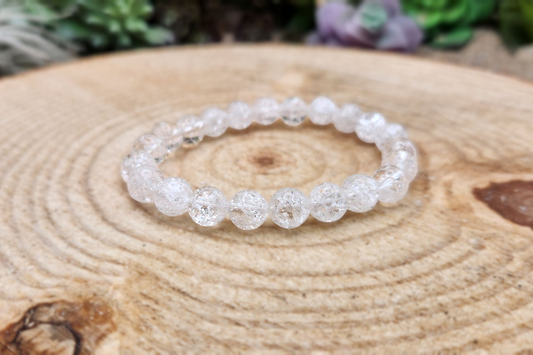 Crackle Quartz Bracelet (8mm/10mm)