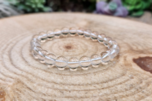 Clear Quartz Bracelet (8mm)